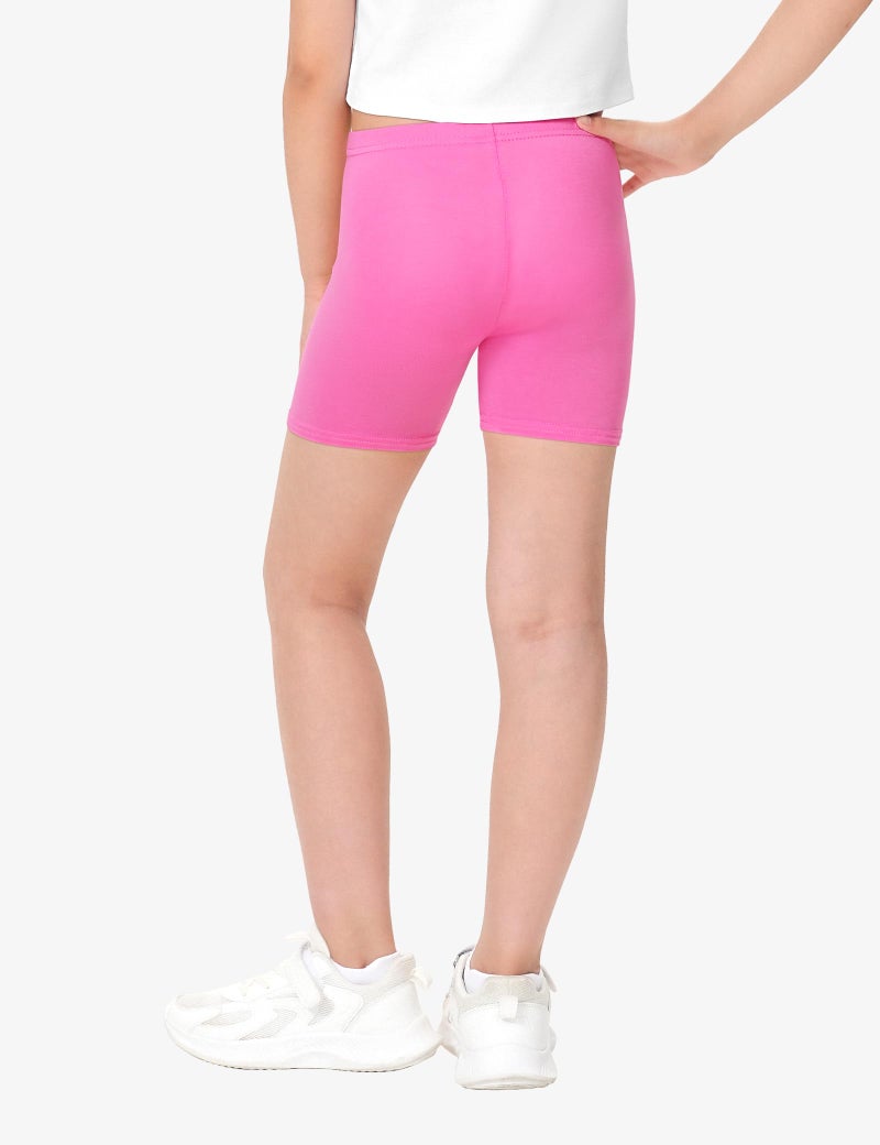 BOOPH Girls Dance Bike Shorts for Underdress 7-8 Years Assorted Color 6 Pack - Image 4